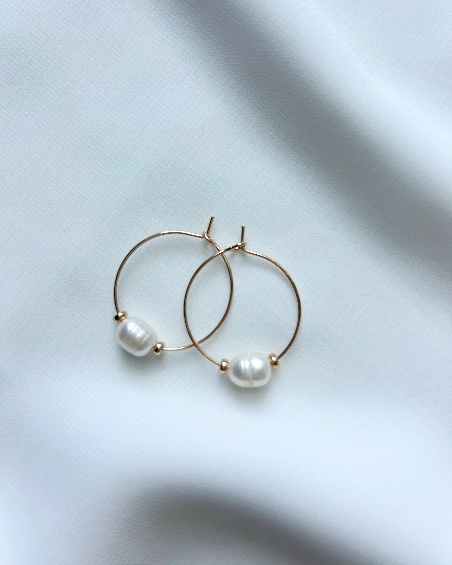 Sea Gem Hoop Earrings