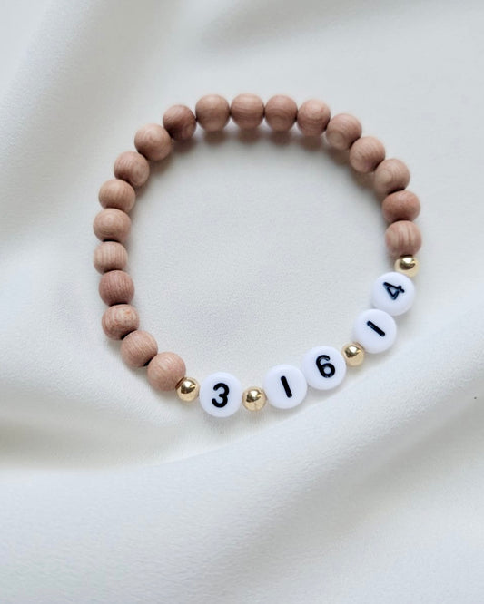 The Date Rosewood Bracelet